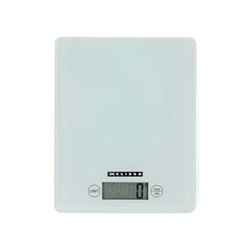 MELISSA Digitalna kuhinjska tehtnica iz kaljenega stekla z LCD zaslonom do 5 kg