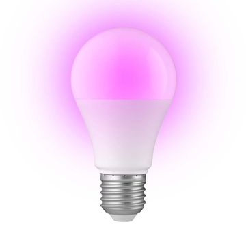 Alecto Pametna Wi-Fi LED žarnica, E27 9W, 16M barv, zatemnljiva