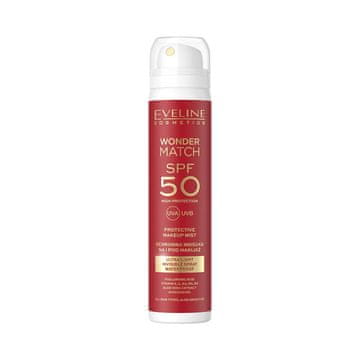 Eveline Wonder Match SPF50 zaščitna meglica za in pod ličili 75 ml