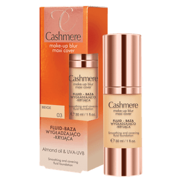Cashmere Make-Up Blur Maxi Cover Fluid - gladilna in prekrivna podlaga - 03 BEŽ 30 ml