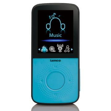LENCO Športni MP3 predvajalnik s pedometrom, slušalkami in zapestnico