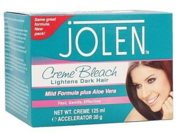 JO! CREME BLEACH ALOE VERA posvetljevalec dlak na obrazu in telesu 125 ml