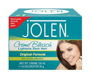 JO! CREME BLEACH ORIGINAL posvetljevalec dlak na obrazu in telesu 125 ml
