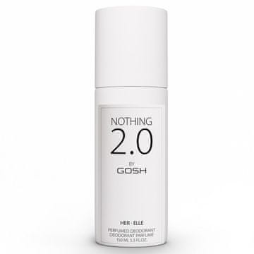 Gosh NOTHING 2.0 DEO parfumirani deodorant za ženske 150 ml