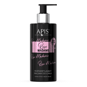 Apis Rose Madame posvetljevalni balzam za telo 300 ml