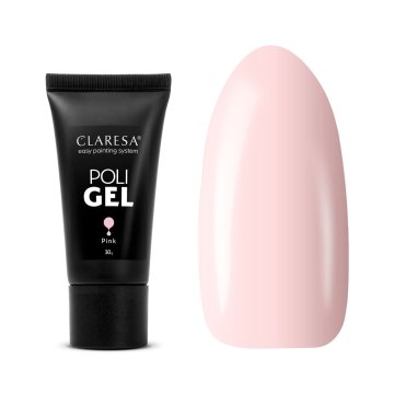 Claresa Akrilni gel za nohte POLI GEL - ROZA 30 g