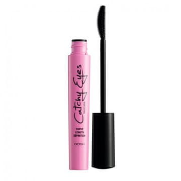Gosh CATCHY EYES MASKARA Maskara za mačje oči 8 ml