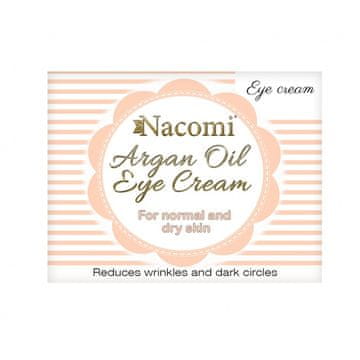 Nacomi KREMA ZA OČI Z ARGANOVIM OLJEM Arganova krema za oči - eliksir mladosti 15 ml