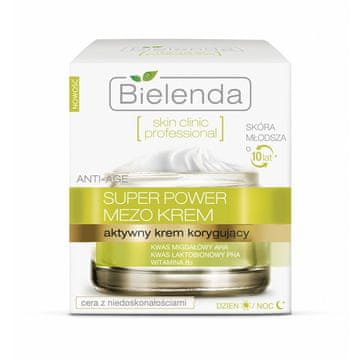 Bielenda Skin Clinic Super Power Mezo Cream aktivna korektivna dnevna/nočna krema 50 ml