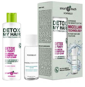 Montibello Smart Touch Detox šampon 300 ml + micelarna voda 30 ml