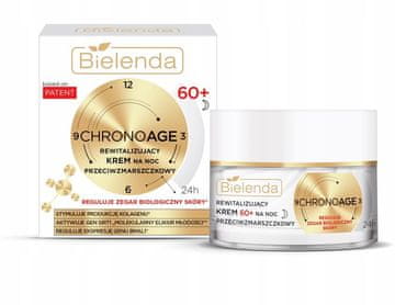 Bielenda Chrono Age 24h 60+ revitalizirajoča nočna krema proti gubam 50 ml