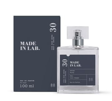 Narejeno v laboratoriju. Men No. 30 EDP za moške 100 ml