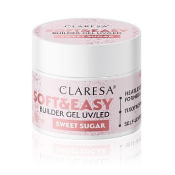 Claresa Soft&Easy gradilni gel UV/LED - SLADKI SLADKOR 45 g