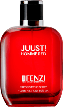 JFenzi Men Juust! Homme Red EDP parfumska voda 100 ml