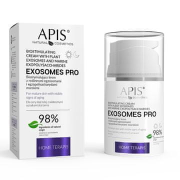 Apis Home Terapis biostimulacijska krema z rastlinskimi eksosomi in morskimi eksopolisaharidi dan/noč 50 ml
