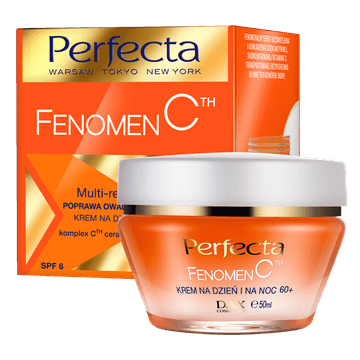 Perfecta Dax Fenomen C multi-regeneracijska krema za izboljšanje kontur obraza - dan/noč 60+ 50 ml
