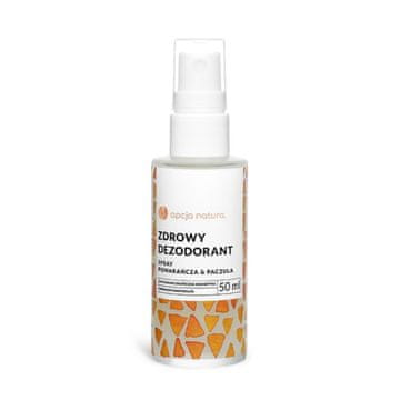 Dezodorant v spreju Option Natura Healthy - pomaranča in pačuli 50 ml