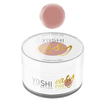 Global - Yoshikin Easy Pro Gel UV/LED gradilni gel - COVER NATURAL 15 ml