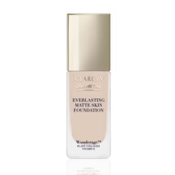 Claresa Care All Day Everlasting Matte gladilni in matirajoči puder za kožo - 03 Vanilla 32 ml