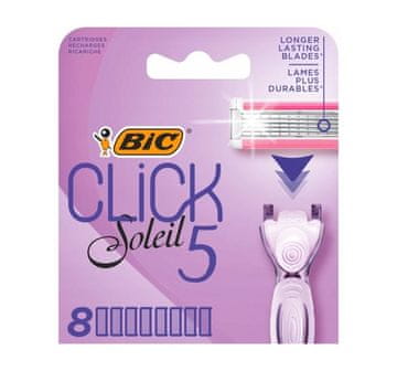 Bic Click Soleil 5 britvice za ženske - 8 kosov
