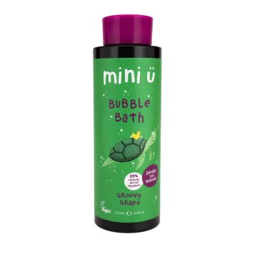 Mini U peneča kopel Naravna peneča kopel za otroke in dojenčke od 1. dneva starosti - grozdje 250 ml