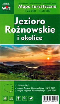 BAMIX Switzerland Rožnovsko jezero in okolica 1:25.000 / 1:50.000. Turistični zemljevid.