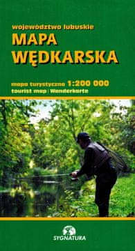 Lubuško vojvodstvo. Ribolovni zemljevid. Izdaja 2025/2026. Referenčna številka