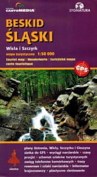 Šlezijski Beskidi 1:50.000. Turistični zemljevid. Referenčna številka.