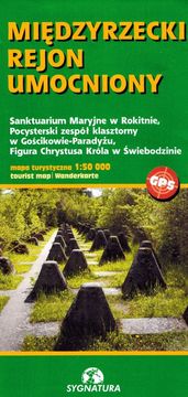 Utrjena regija Międzyrzecz 1:50.000. Turistični zemljevid. Izdaja 2024. Referenčna številka.
