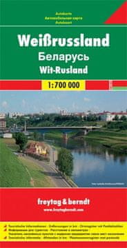 Freytag & Berndt Belorusija 1:700.000. Cestni zemljevid.