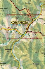 BAMIX Switzerland Visoke in nizke Bieszczade 1:50.000. Turistični zemljevid 2 v 1.
