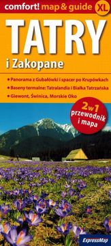 Tatre in Zakopane. Laminiran turistični zemljevid + mini vodnik. Izdaja 2024.