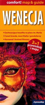 Benetke. Plastificiran zemljevid / mestni zemljevid + mini vodnik. Izdaja 2024.