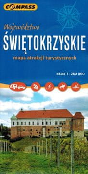 Compass Svetokriško vojvodstvo. Zemljevid turističnih znamenitosti. Izdaja 2024. Kompas