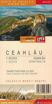 Ceahlau 1:50.000 / 1:25.000. Turistična karta MN09.