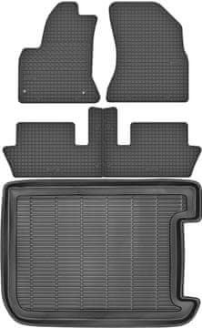 Citroen C4 Picasso Minivan od 2006-2013 KOMPLET - gumijaste avtotesnine + zaščitna preproga za prtljažnik