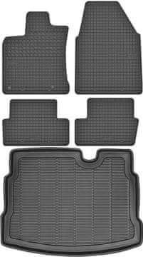 Nissan Qashqai I Crossover od letnikov 2007-2014 KOMPLET - gumijaste avtotesnine + zaščitna preproga za prtljažnik