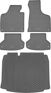 Audi A3 II 8P Sportback od 09.2004-01.2013 KOMPLET - gumijaste avtotesnine + zaščitna preproga za prtljažnik