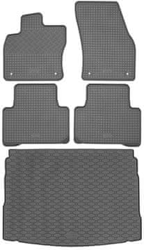 Volkswagen Tiguan II SUV od 05.2016 KOMPLET - gumijaste avtotesnine + zaščitna preproga za prtljažnik