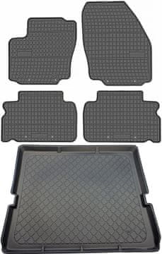 Ford S-Max I Minivan od 05.2006-2010 KOMPLET - gumijaste avtotesnine + zaščitna preproga za prtljažnik