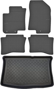 Hyundai i20 II GB Hatchback od 12/2014-07/2020 KOMPLET - gumijaste avtotesnine + zaščitna preproga za prtljažnik