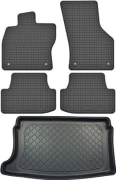 Seat Ibiza V Hatchback od 06.2017 KOMPLET - gumijaste avtotesnine + zaščitna preproga za prtljažnik