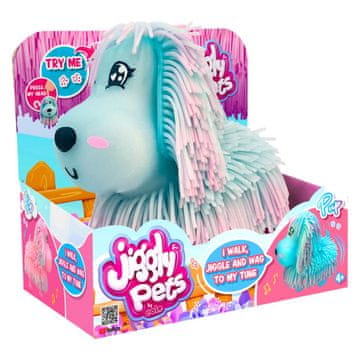 Eolo Jiggly Pets interaktiven kužek igrača, moder (WD188F-BL)