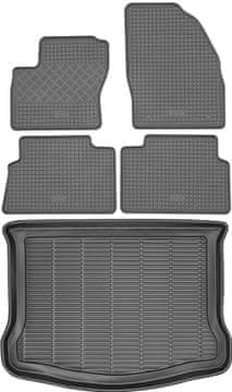 Ford Kuga I SUV od letnikov 2008-2013 KOMPLET - gumijaste avtotesnine + zaščitna preproga za prtljažnik