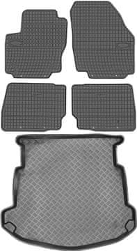 Ford Mondeo MK4 Hatchback od 2011-2014 KOMPLET - gumijaste avtotesnine + zaščitna preproga za prtljažnik