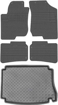 Hyundai i30 I Hatchback od 2007-2014 KOMPLET - gumijaste avtotesnine + zaščitna preproga za prtljažnik
