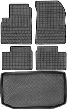 Nissan Micra IV K13 Hatchback od 2010-2013 KOMPLET - gumijaste avtotesnine + zaščitna preproga za prtljažnik