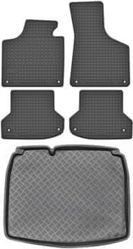 Audi A3 II 8P Hatchback od 2003-2012 KOMPLET - gumijaste avtotesnine + zaščitna preproga za prtljažnik