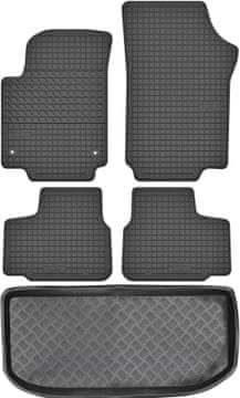 Seat Mii Hatchback od letnika 2011-2019 KOMPLET - gumijaste avtotesnine + zaščitna preproga za prtljažnik