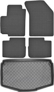 Suzuki Swift IV Hatchback od 2008-2010 KOMPLET - gumijaste avtotesnine + zaščitna preproga za prtljažnik